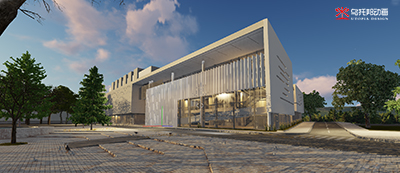 雅安市工程方案设计三维动画演示，建筑工程方案设计效果图