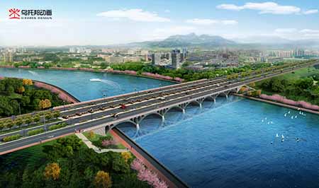  雅安市三维动画、实景合成动画、汇报片、工程动画、